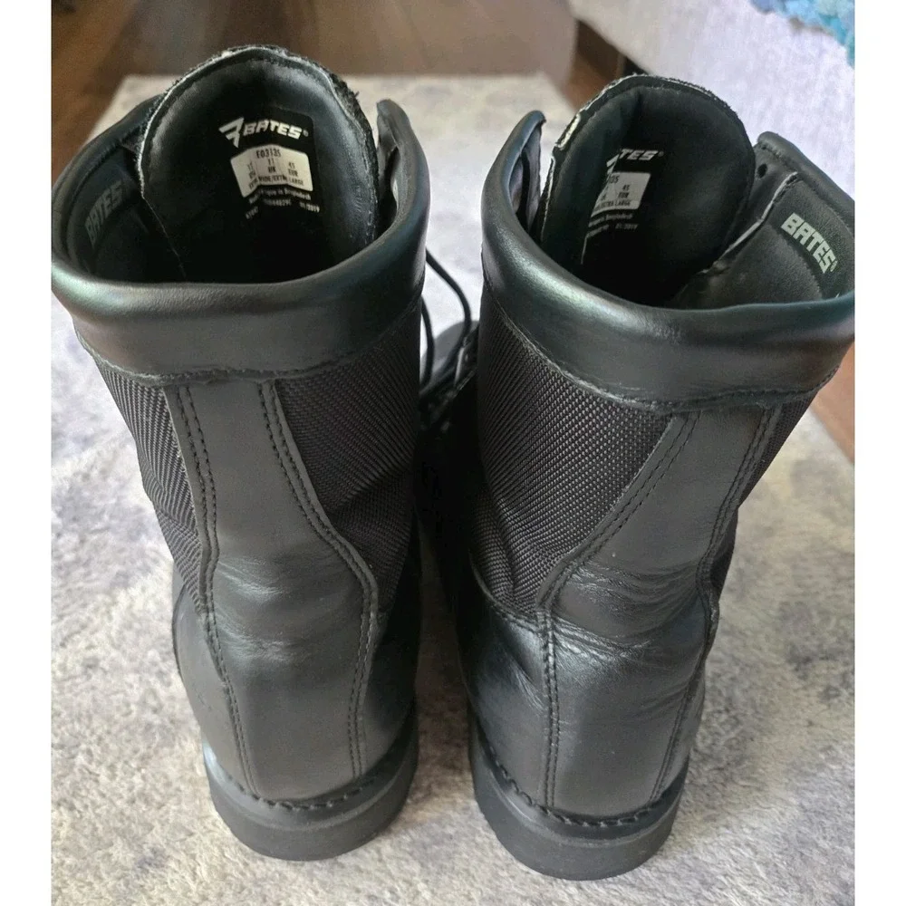 Bates Men's DuraShocks® Black Boots‎ - Size 12.  Extra Wide & Large E03135